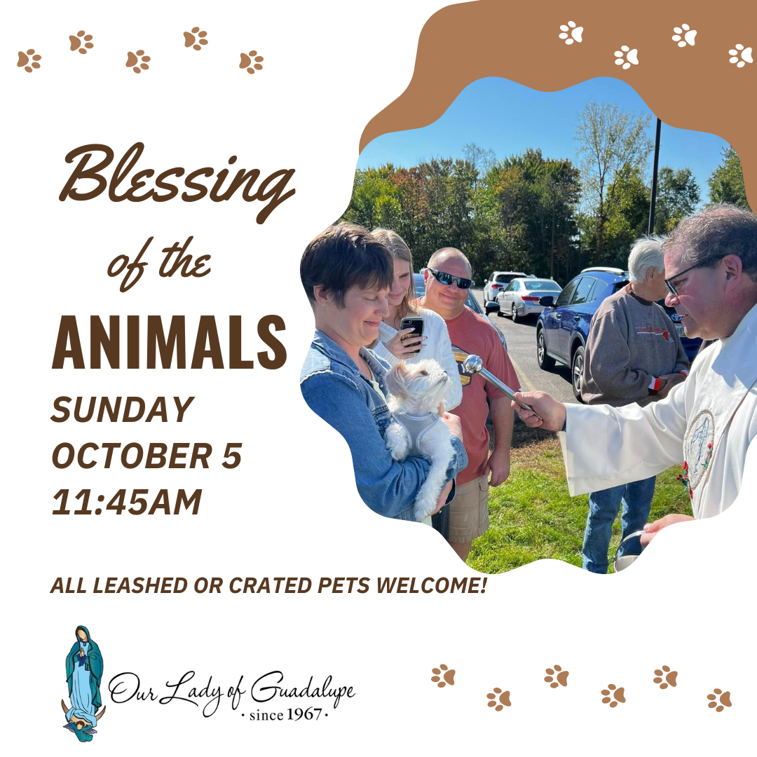 Blessing of the Animals 2025