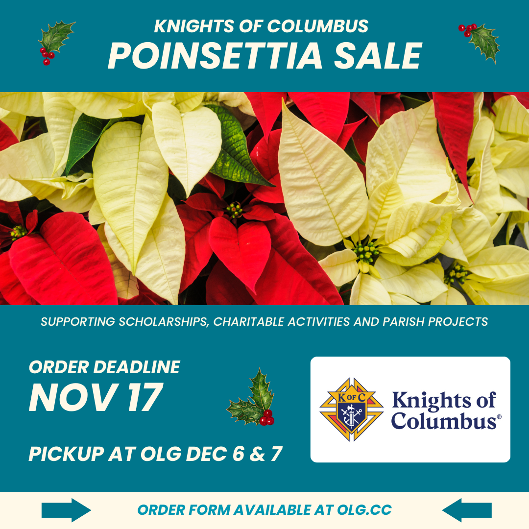 KoC Poinsettia Sale 2025